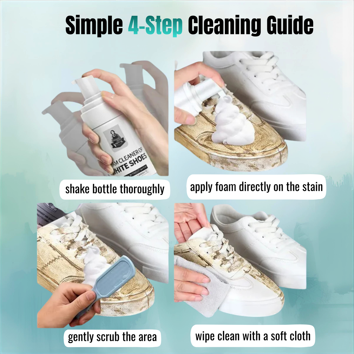 Nekelon – Shoe Foam Cleaner